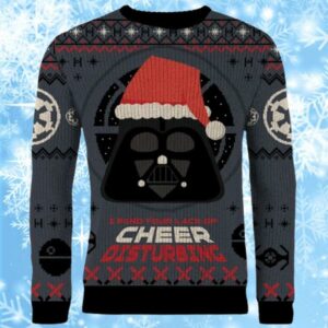 Star Wars I Find Your Lack Of Cheer Disturbing Ugly Christmas Sweater 1 1