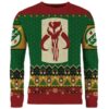 Star Wars Merry Mandalorian Ugly Christmas Sweater 2 2