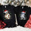 Star Wars R2 D2 BB 8 Christmas Shirt Disney Santa Xmas Shirt Disneyworld Christmas Trip Disneyland Xmas Shirt Family Matching Shirts 3