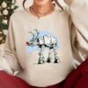 Star Wars Rudolph ATAT Walker Christmas Graphic Sweatshirt Star Wars Rudolph Christmas T Shirt Disneyland Vacation Holiday Gift Xmas 2024 2