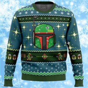 Star Wars Ugly Christmas Sweater Boba Fett 1 1