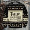 Taters Potatoes Ugly Christmas Sweater LOTR Fans Sweater Ugly Sweatshirt Patotoes Sweater Christmas Gift Sweatshirt Xmas Ugly Sweater 4