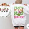 Thats It Im Not Going Sweatshirt Grinch Christmas Sweater Grinchmas Shirt Funny Grinch Christmas Sweatshirt Holiday Sweatshirt 1