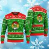 The Grinch Green Ugly Funny Christmas Sweaters 4 4