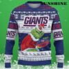 The Grinch New York Giants Ugly Christmas Sweater 3 3