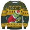 The Grinch Stole Green Bay Packers NFL Ugly Christmas Sweater 2 2