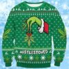 The Grinchs Fingers Mistlestoned Ugly Grinch Christmas Sweaters 1 1