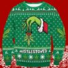 The Grinchs Fingers Mistlestoned Ugly Grinch Christmas Sweaters 5 5