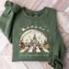 The Most Magical Place On Earth Sweatshirt Magic Kingdom Christmas Mickey And Friend Christmas Sweatshirt Disney Family Christmas Hoodie 1