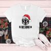 The Santalorian Star Wars Christmas Shirt Disney Christmas Shirt Funny Gift For Santalorian FanThe Dadalorian Mandalorian Christmas Shirt 2