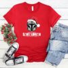 The Santalorian Star Wars Christmas Shirt Disney Christmas Shirt Funny Gift For Santalorian FanThe Dadalorian Mandalorian Christmas Shirt 3