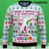 Time To Be A Unicorn Christmas Sweater 3 3