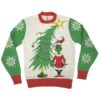 Ugly Christmas Sweaters Grinch Crewneck Sweatshirts 2 2