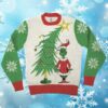 Ugly Christmas Sweaters Grinch Crewneck Sweatshirts 4 4