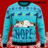 Unicorn Nope Ugly Christmas Sweater 5 5