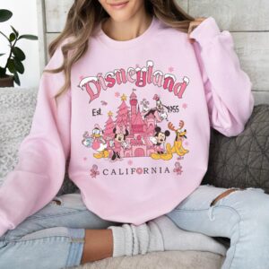 Vintage Disneyland Christmas Sweatshirt Mickey and Friends Christmas Sweatshirt Disneyland Sweatshirt Christmas Family Sweatshirt 1