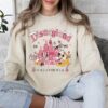 Vintage Disneyland Christmas Sweatshirt Mickey and Friends Christmas Sweatshirt Disneyland Sweatshirt Christmas Family Sweatshirt 2