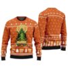 Whataburger Lover Grinch Snow Ugly Christmas Sweater Unisex Sweater For Men And Women 2 2