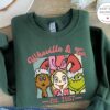 Whoville Co SweatshirtGrinch Cindy Lou and Max Christmas SweaterGrinchmas ShirtWhoville University TeeFunny Christmas GiftMerry Xmas 8