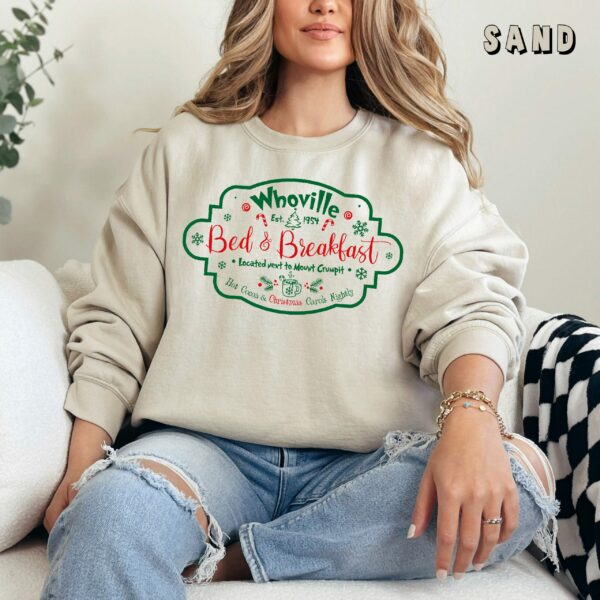 Whoville Est 1954 Sweatshirt Whoville Crewneck Grinch Christmas Sweater Grinchmas Sweatshirt Christmas Gift Christmas Movie Sweatshirt 1