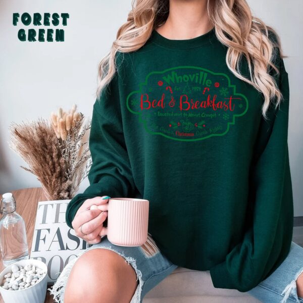 Whoville Est 1954 Sweatshirt Whoville Crewneck Grinch Christmas Sweater Grinchmas Sweatshirt Christmas Gift Christmas Movie Sweatshirt 9