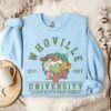 Whoville University Vintage Style Sweatshirt Classic Whoville Holiday ShirtRetro Christmas Whoville SweaterGrinch Nostalgia Xmas T Shirt 6