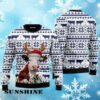 Womens Cow Christmas Sweater 4 4