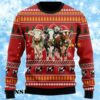 Womens Cow Christmas Sweater Ugly 1 1