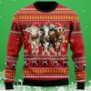 Womens Cow Christmas Sweater Ugly 3 3