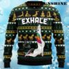 Womens Unicorn Christmas Sweater Yoga Exhale 4 4