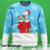 Woodstock And Snoopy Snowy Mens Christmas Sweater 2024 3 3