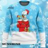 Woodstock And Snoopy Snowy Mens Christmas Sweater 2024 4 4