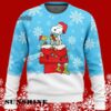 Woodstock And Snoopy Snowy Mens Christmas Sweater 2024 5 5