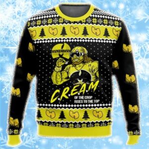 Wu tang Macho Mans The Cream Of The Top Christmas Vacation Ugly Sweater Mens 1 1