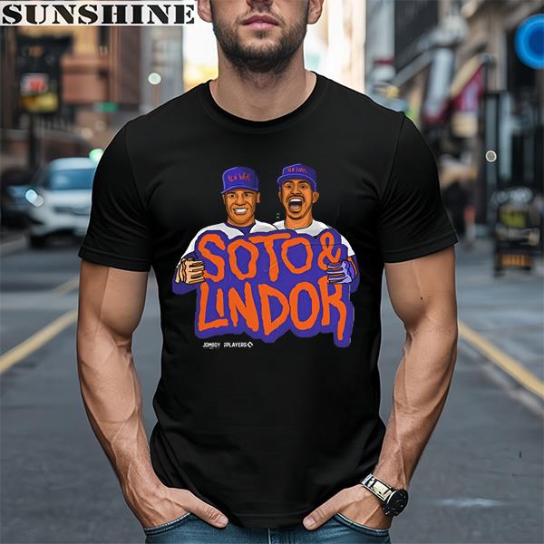 Soto And Lindor New York Mets Shirts 1 men shirt